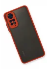 Mey İthalat®  Xiaomi Redmi Note 11 Kılıf Montreal Silikon Kapak - Kırmızı
