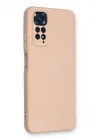 Mey İthalat®  Xiaomi Redmi Note 11 Kılıf Nano içi Kadife Silikon - Pudra