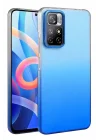 Mey İthalat®  Xiaomi Redmi Note 11 Pro Glossy Kapak - Mavi