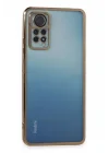 Mey İthalat®   Redmi Note 11 Pro Kılıf  Lensli Silikon - Gold