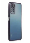 Mey İthalat®   Redmi Note 11 Pro Kılıf  Lensli Silikon - Mor