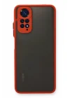Mey İthalat®  Xiaomi Redmi Note 11 Pro Kılıf Montreal Silikon Kapak - Kırmızı