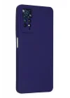 Mey İthalat®  Xiaomi Redmi Note 11 Pro Kılıf Nano içi Kadife Silikon - Mor