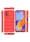 Mey İthalat®  Xiaomi Redmi Note 11 Pro Kılıf Optimum Silikon - Kırmızı
