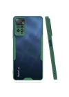 Mey İthalat®  Xiaomi Redmi Note 11 Pro Kılıf Platin Silikon - Yeşil
