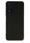 Mey İthalat®  Xiaomi Redmi Note 11 Pro Plus 5G Kılıf Nano içi Kadife Silikon - Siyah
