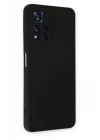 Mey İthalat®  Xiaomi Redmi Note 11 Pro Plus 5G Kılıf Nano içi Kadife Silikon - Siyah