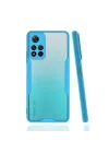 Mey İthalat®  Xiaomi Redmi Note 11 Pro Plus 5G Kılıf Platin Silikon - Mavi