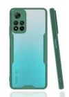 Mey İthalat®  Xiaomi Redmi Note 11 Pro Plus 5G Kılıf Platin Silikon - Yeşil