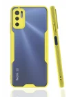 Mey İthalat®   Redmi Note 11 SE Kılıf Platin Silikon - Sarı