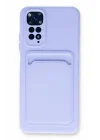 Mey İthalat®  Xiaomi Redmi Note 11S Kılıf Kelvin Kartvizitli Silikon - Lila