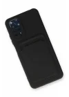 Mey İthalat®  Xiaomi Redmi Note 11S Kılıf Kelvin Kartvizitli Silikon - Siyah