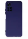 Mey İthalat®  Xiaomi Redmi Note 11T Kılıf Nano içi Kadife Silikon - Mor