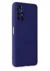 Mey İthalat®  Xiaomi Redmi Note 11T Kılıf Nano içi Kadife Silikon - Mor