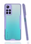 Mey İthalat®  Xiaomi Redmi Note 11T Kılıf Platin Silikon - Lila