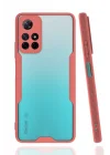 Mey İthalat®  Xiaomi Redmi Note 11T Kılıf Platin Silikon - Pembe