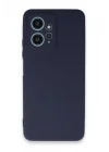 Mey İthalat®  Xiaomi Redmi Note 12 4G Kılıf First Silikon - Lacivert