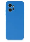 Mey İthalat®  Xiaomi Redmi Note 12 4G Kılıf First Silikon - Mavi