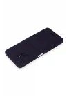 Mey İthalat®  Xiaomi Redmi Note 12 4G Kılıf Kelvin Kartvizitli Silikon - Derin Mor