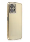 Mey İthalat®  Xiaomi Redmi Note 12 4G Kılıf  Lensli Silikon - Gold