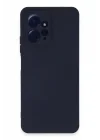 Mey İthalat®   Redmi Note 12 4G Kılıf Nano içi Kadife Silikon - Lacivert