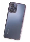 Mey İthalat®  Xiaomi Redmi Note 12 5G Kılıf  Lensli Silikon - Mor