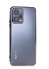 Mey İthalat®  Xiaomi Redmi Note 12 5G Kılıf  Lensli Silikon - Siyah