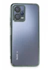 Mey İthalat®  Xiaomi Redmi Note 12 5G Kılıf  Lensli Silikon - Yeşil