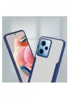 Mey İthalat®   Redmi Note 12 5G Kılıf Platin Silikon - Lacivert