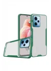 Mey İthalat®   Redmi Note 12 5G Kılıf Platin Silikon - Yeşil