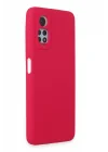 Mey İthalat®  Xiaomi Redmi Note 12 Pro 4G Kılıf Nano içi Kadife Silikon - Pembe
