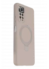 Mey İthalat®   Redmi Note 12 Pro 4G Regal Magsafe Standlı Kapak - Çöl Titanyum