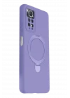 Mey İthalat®   Redmi Note 12 Pro 4G Regal Magsafe Standlı Kapak - Lila
