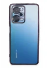 Mey İthalat®   Redmi Note 12 Pro 5G Kılıf  Lensli Silikon - Mor