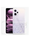 Mey İthalat®  Xiaomi Redmi Note 12 Pro 5G Kılıf Lüx Şeffaf Silikon
