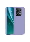 Mey İthalat®   Redmi Note 13 4G Kılıf First Silikon - Lila