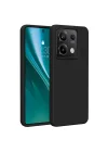 Mey İthalat®   Redmi Note 13 4G Kılıf First Silikon - Siyah