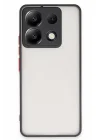 Mey İthalat®   Redmi Note 13 5G Kılıf Montreal Silikon Kapak - Siyah