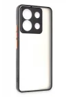 Mey İthalat®   Redmi Note 13 5G Kılıf Montreal Silikon Kapak - Siyah