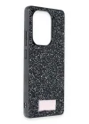 Mey İthalat®  Xiaomi Redmi Note 13 Pro 4G Bright Simli Kapak - Siyah