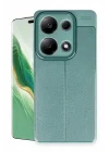 Mey İthalat®  Xiaomi Redmi Note 13 Pro 4G Kılıf Auto Focus Kapak - Koyu Yeşil