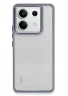 Mey İthalat®   Redmi Note 13 Pro 4G Kılıf Power Silikon - Sierra Blue