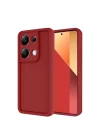 Mey İthalat®   Redmi Note 13 Pro 4G Kılıf Viera Silikon - Kırmızı