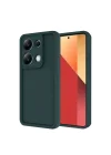 Mey İthalat®   Redmi Note 13 Pro 4G Kılıf Viera Silikon - Koyu Yeşil