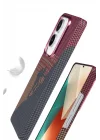 Mey İthalat®  Xiaomi Redmi Note 13 Pro 4G Vega Magsafe Kapak - Çöl Titanyum