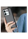 Mey İthalat®   Redmi Note 13 Pro 5G Kılıf Elegant Kapak - Derin Mor