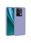 Mey İthalat®   Redmi Note 13 Pro 5G Kılıf First Silikon - Lila