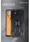 Mey İthalat®   Redmi Note 13 Pro 5G Kılıf Lincoln Silikon - Siyah