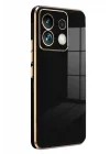 Mey İthalat®   Redmi Note 13 Pro 5G Kılıf Volet Silikon - Siyah