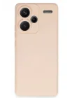Mey İthalat®   Redmi Note 13 Pro Plus Kılıf Nano içi Kadife Silikon - Pudra